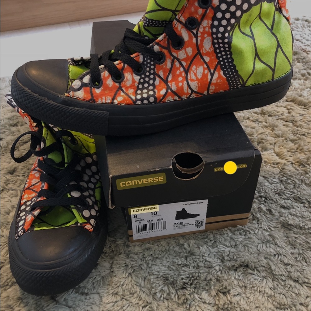 Authentic Ankara Print Converse